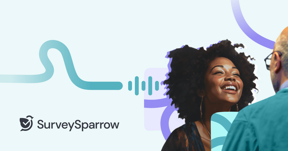 SurveySparrow homepage and conversational survey platform overview