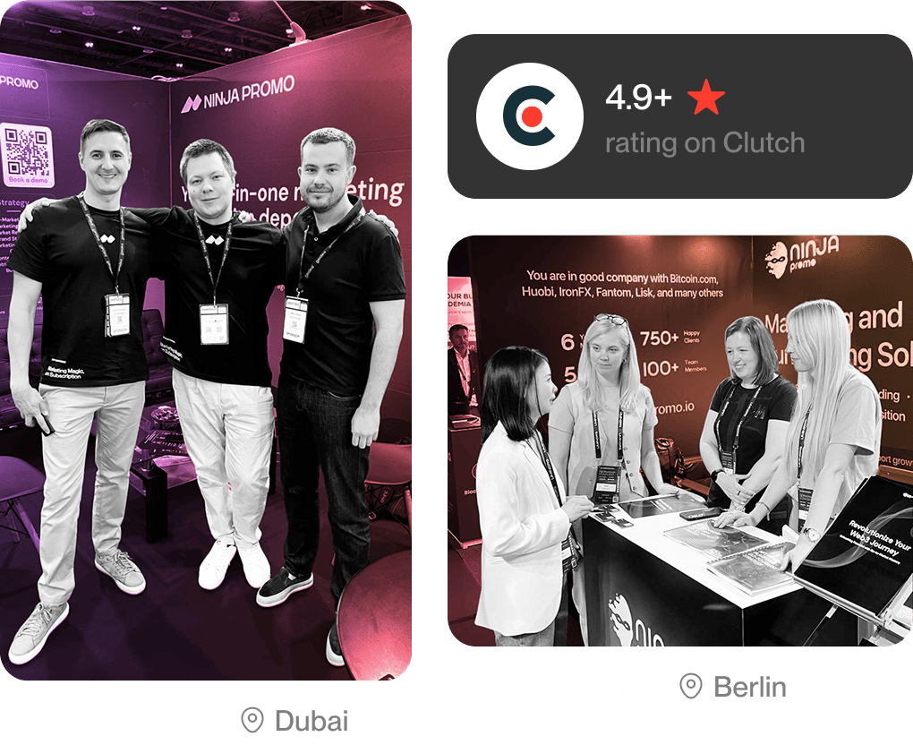 Ninja Promo homepage hero and subscription-based digital marketing model