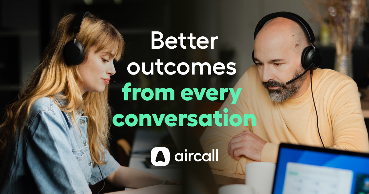 Aircall pricing page and business phone platform overview