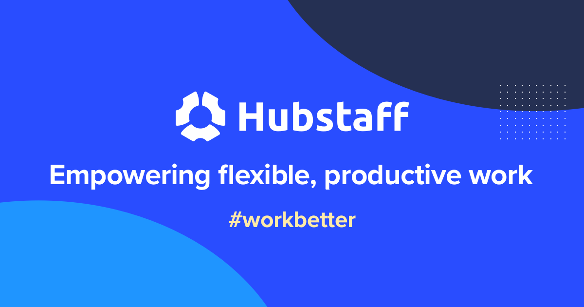 Hubstaff time tracking and productivity dashboard overview