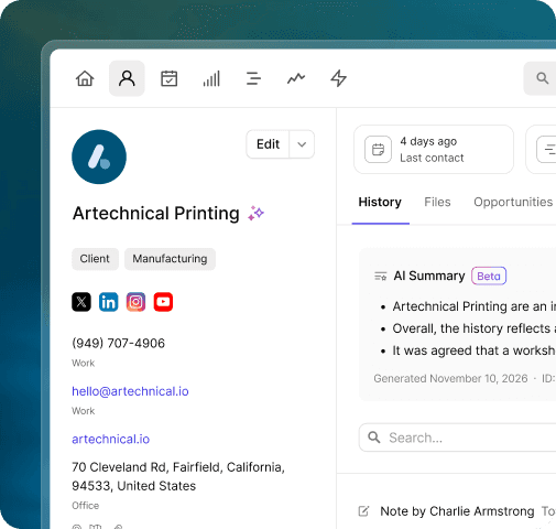 Capsule CRM sales pipeline and automation tools