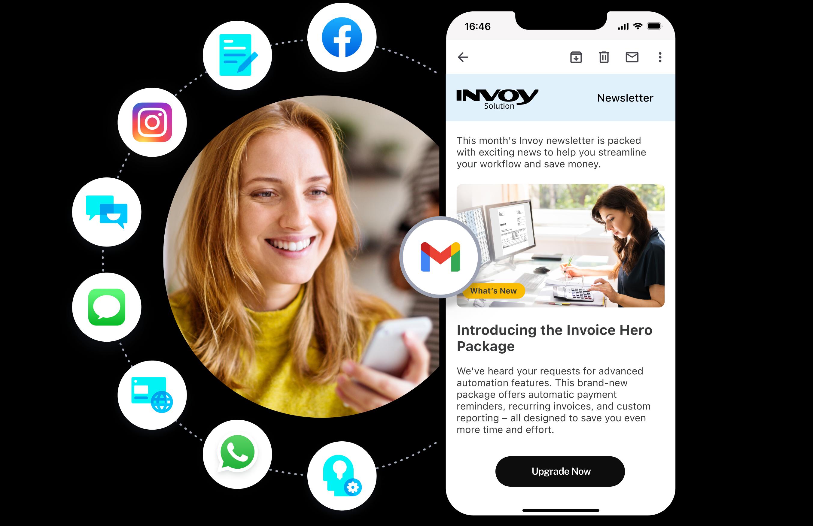Freshmarketer free-plan feature card and contact limit