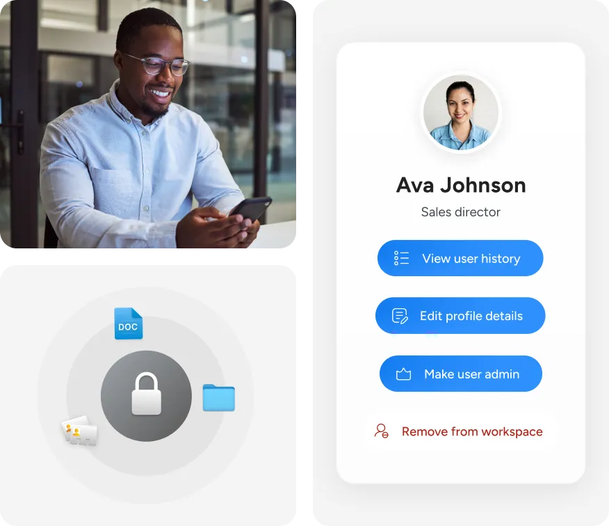 Zenzap organized chats, tasks, and working-hours controls