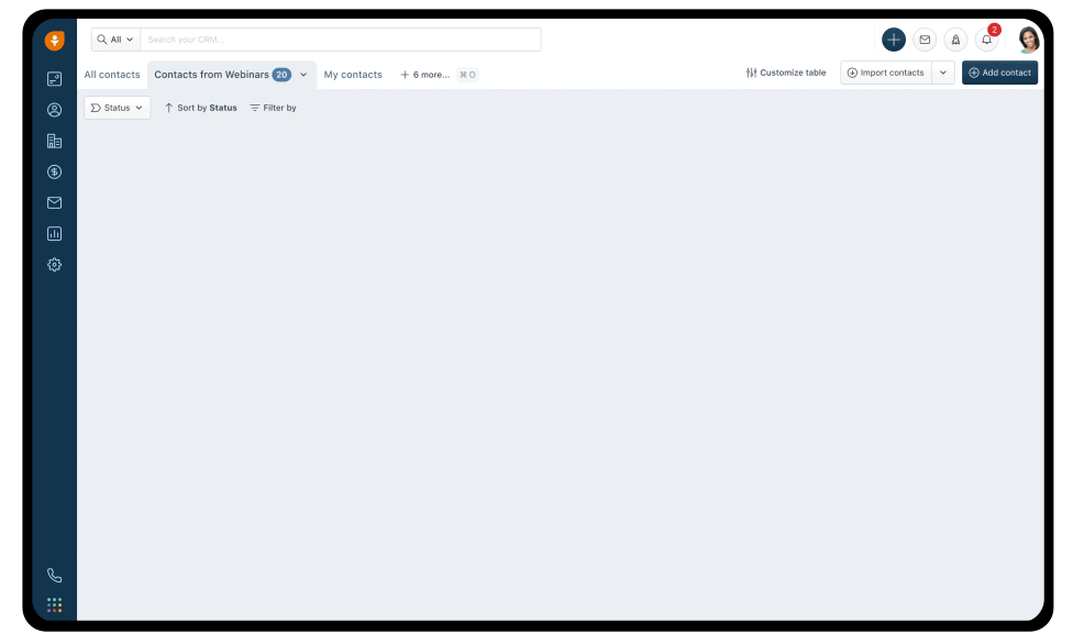 Freshsales mobile app, pipeline visibility, and field sales context