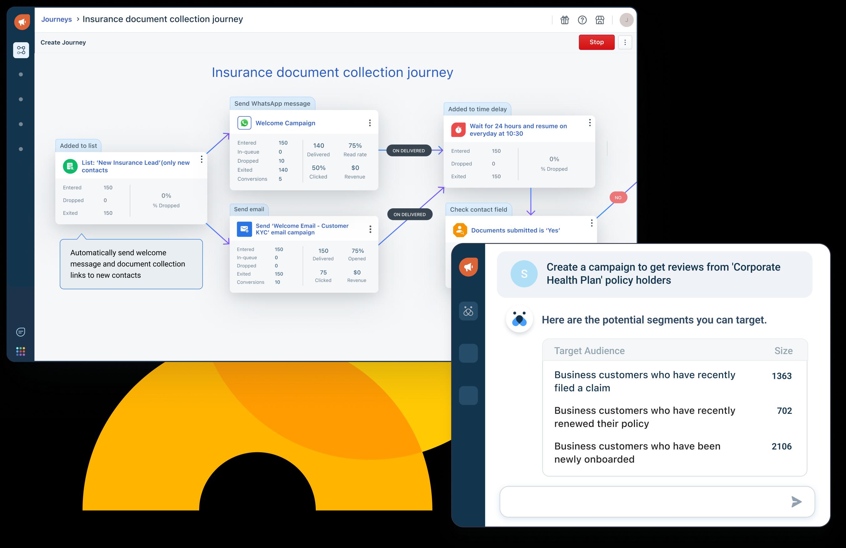 Freshmarketer customer story and conversion result section