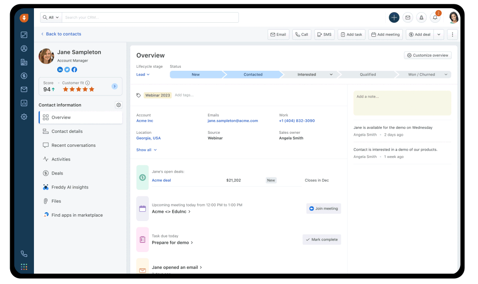 Freshsales pricing, Freddy AI, and final verdict on CRM fit