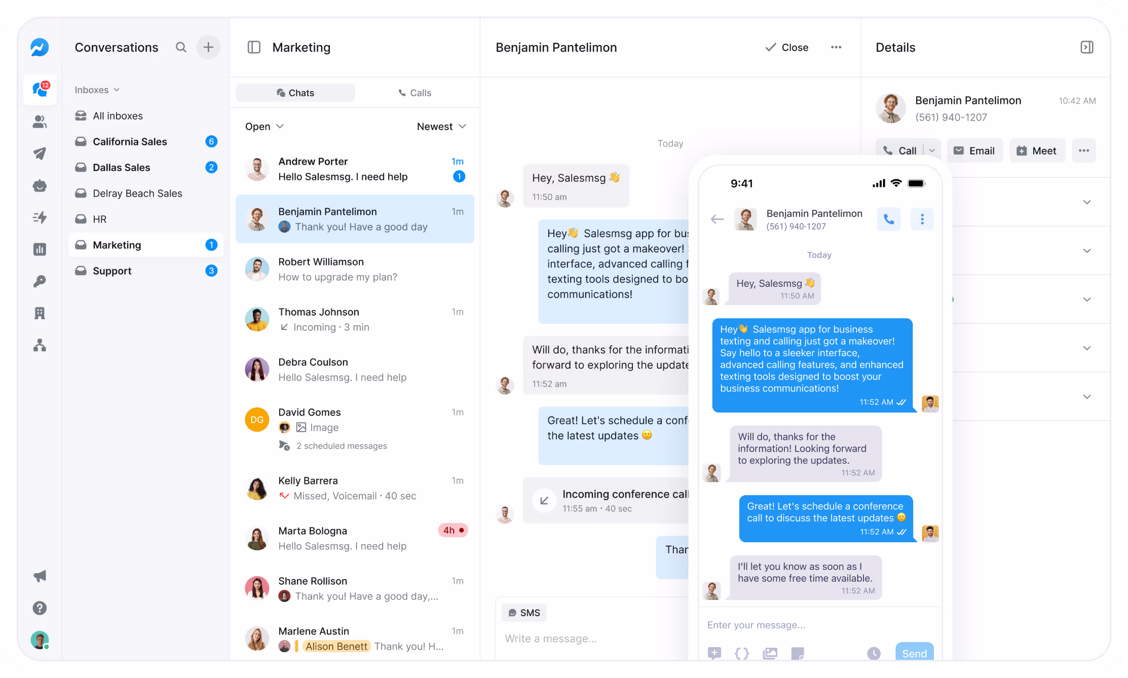Salesmsg final verdict and communication workflow fit