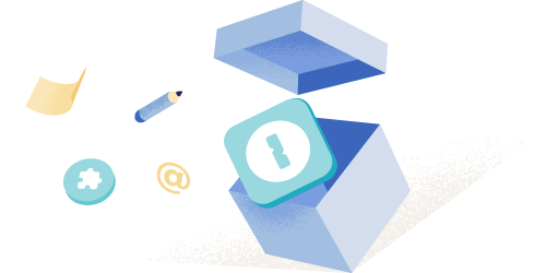 1Password business sign-up hero and account creation form