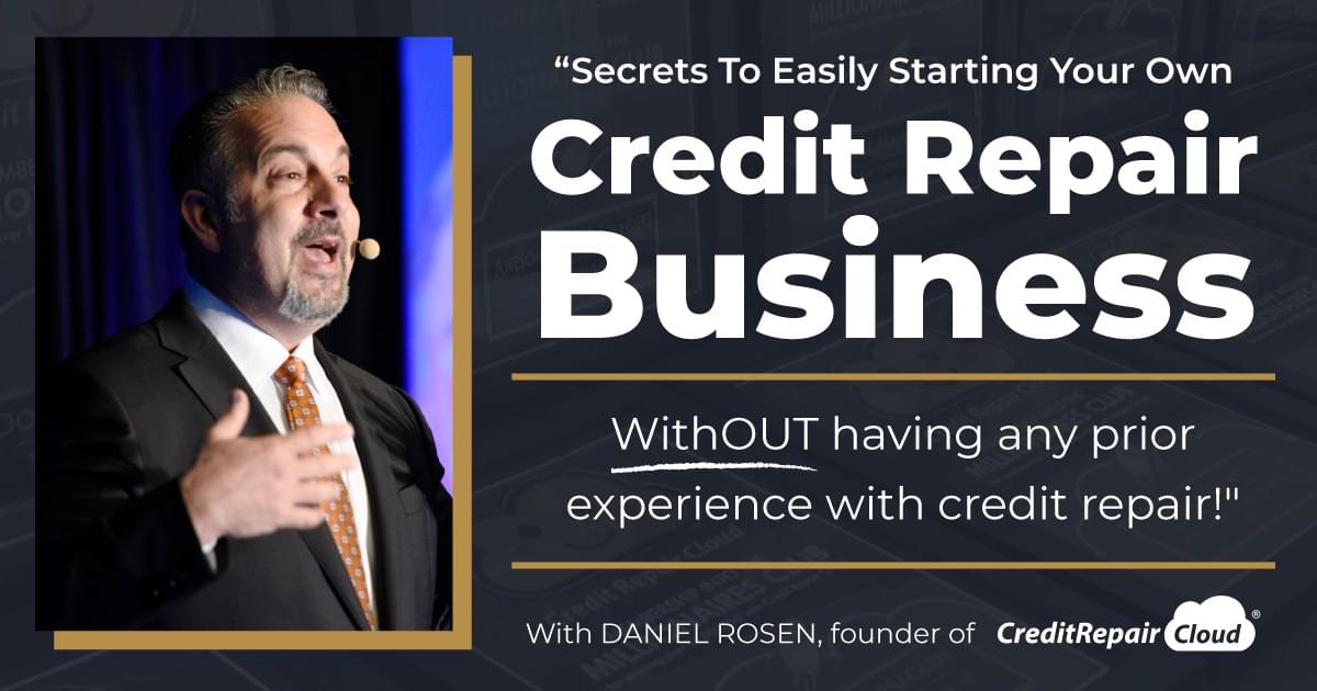 Credit Repair Cloud webinar and product overview