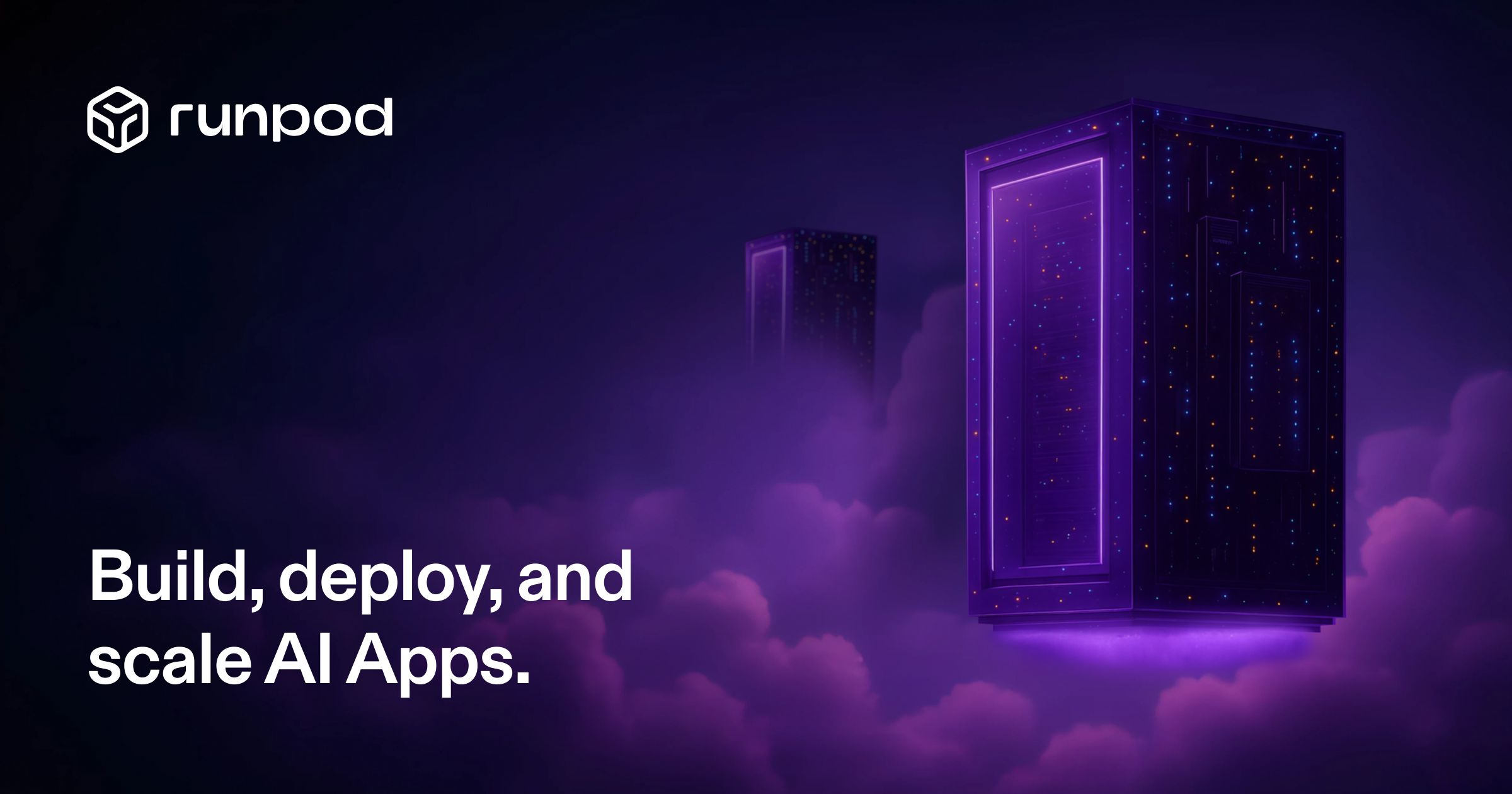 Runpod dashboard showing on-demand GPU options and launch controls