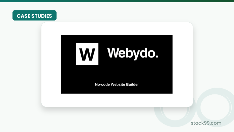 Webydo Case Study 2026