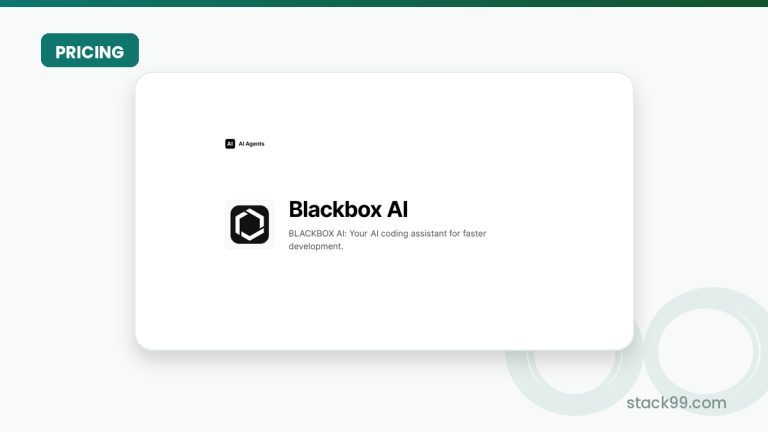 BLACKBOX AI Pricing 2026