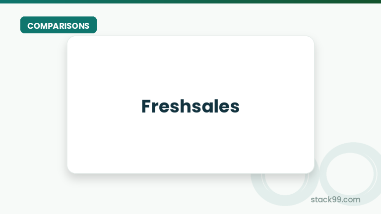 Freshsales vs Alternatives 2026