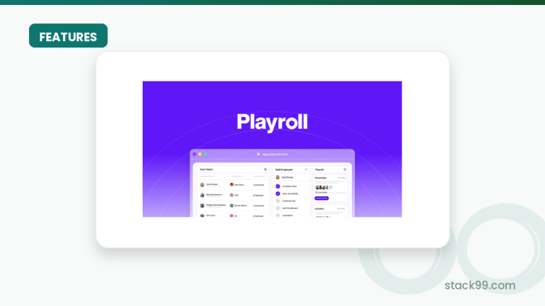 Playroll Top Features 2026