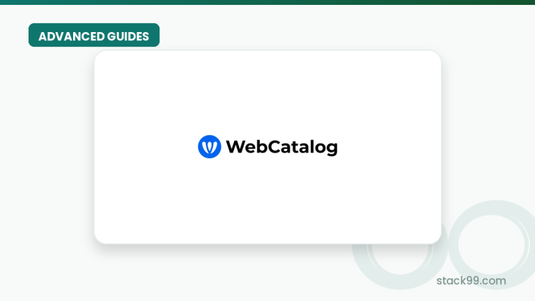 WebCatalog Advanced Guide 2026