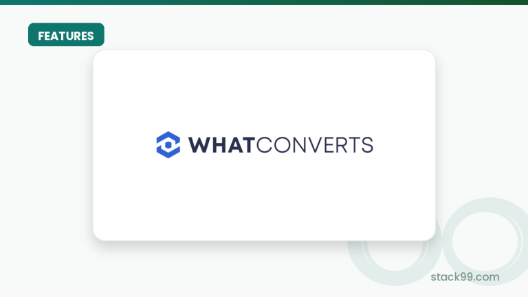 WhatConverts Top Features 2026