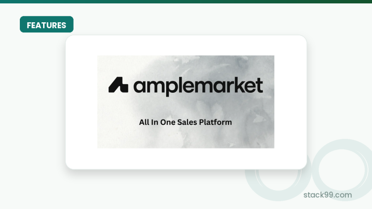 Amplemarket Top Features 2026