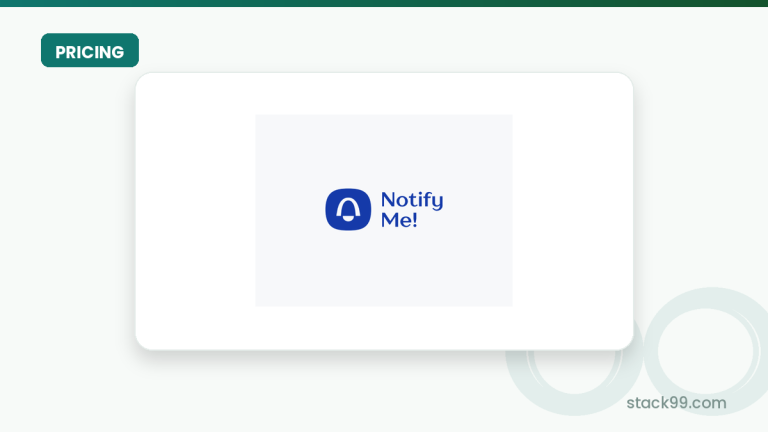Notify Me Pricing 2026