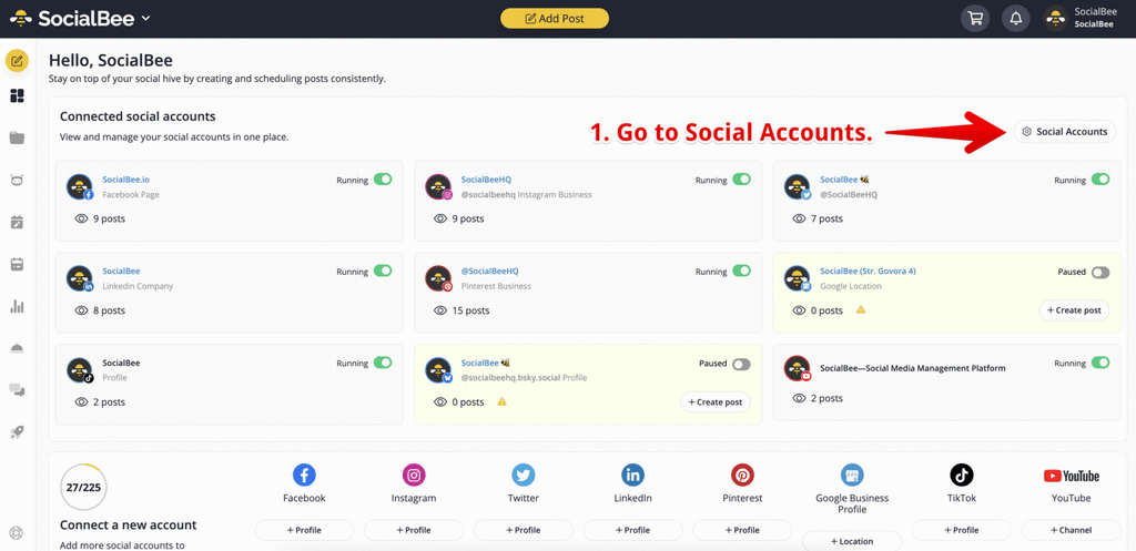 SocialBee Integrations: One Zap, One Action